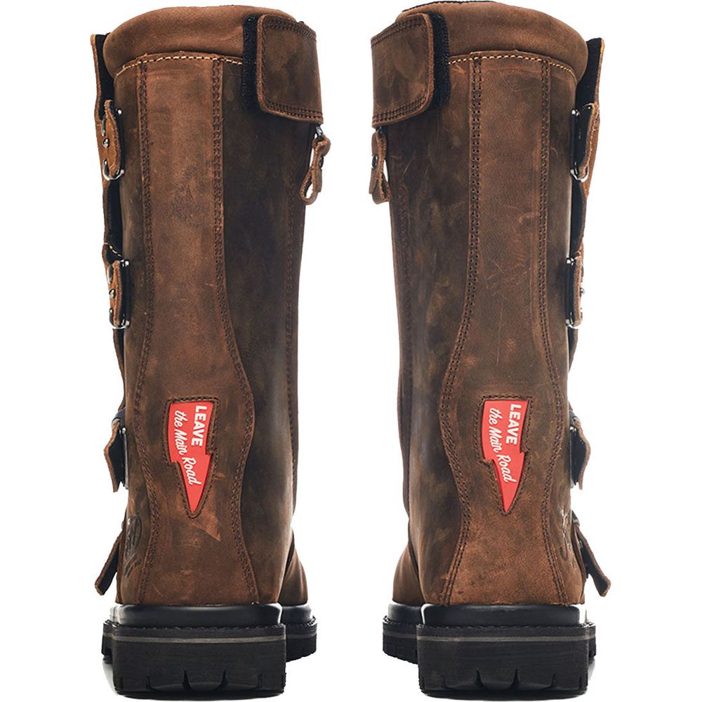 Fuel Dust Devil Boots Brown (Image 4) - ThrottleChimp