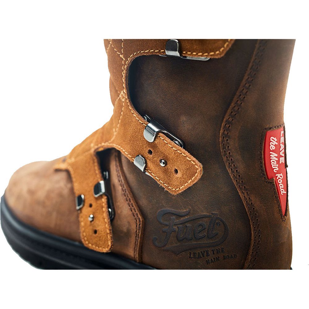 Fuel Dust Devil Boots Brown (Image 5) - ThrottleChimp