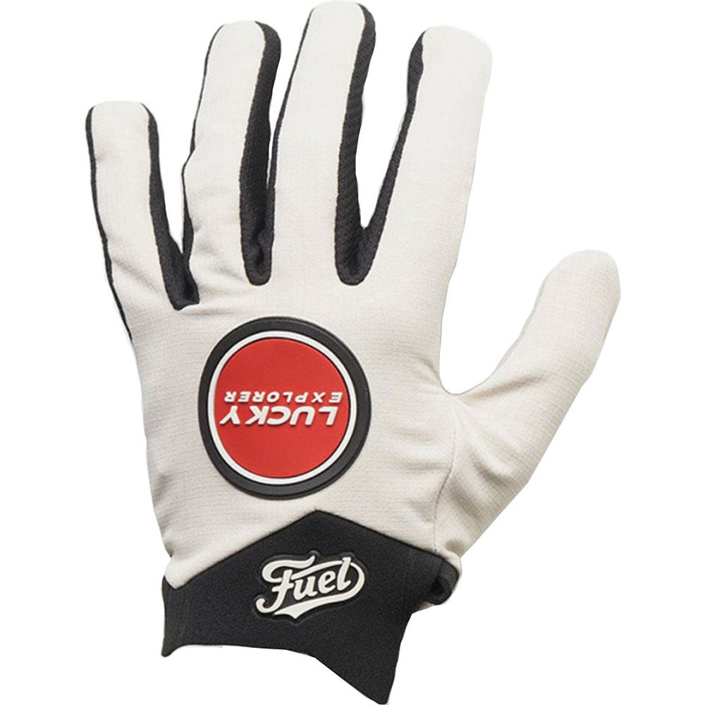 Fuel Endurage Textile Gloves Lucky Explorer White FREE 1 YEAR Returns, FREE UK Delivery | ThrottleChimp