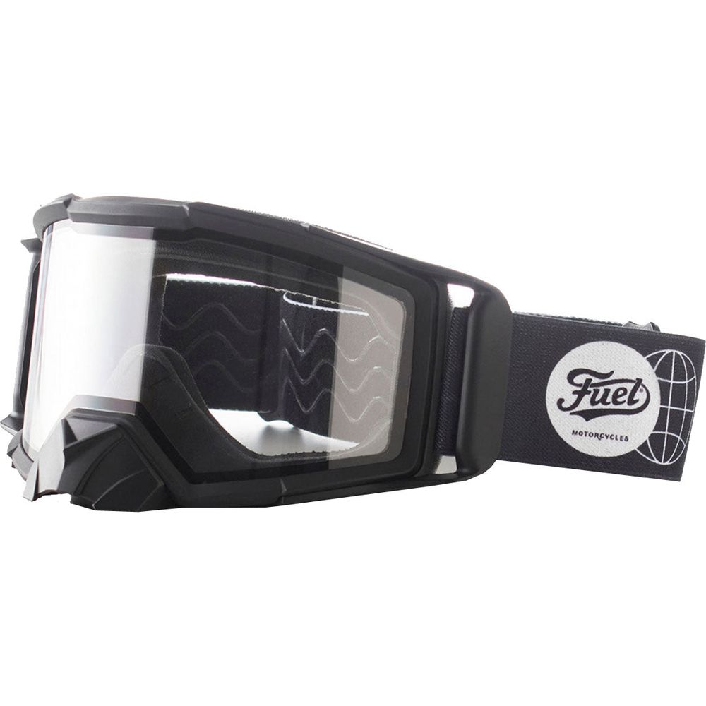 Fuel Endurage Goggles Grey With Clear Lens - ThrottleChimp