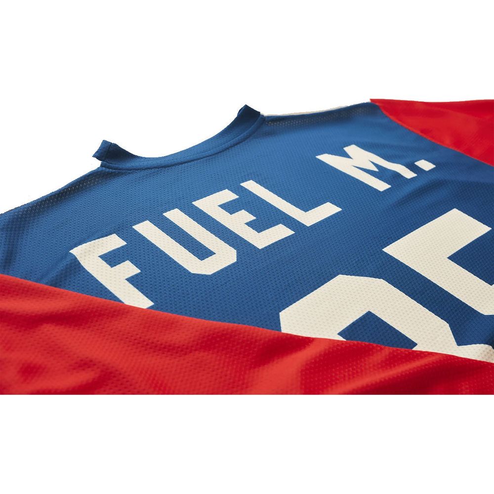 Fuel Enduro 35 Jersey White / Red (Image 2) - ThrottleChimp