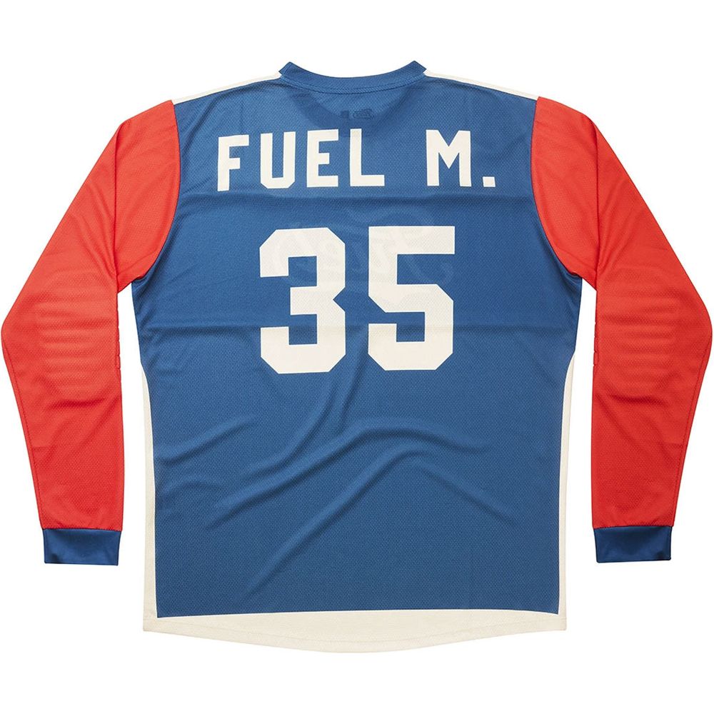 Fuel Enduro 35 Jersey White / Red (Image 5) - ThrottleChimp