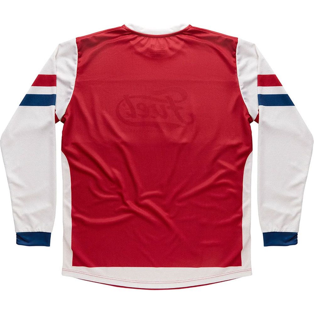 Fuel Enduro Kids Jersey White / Red (Image 2) - ThrottleChimp