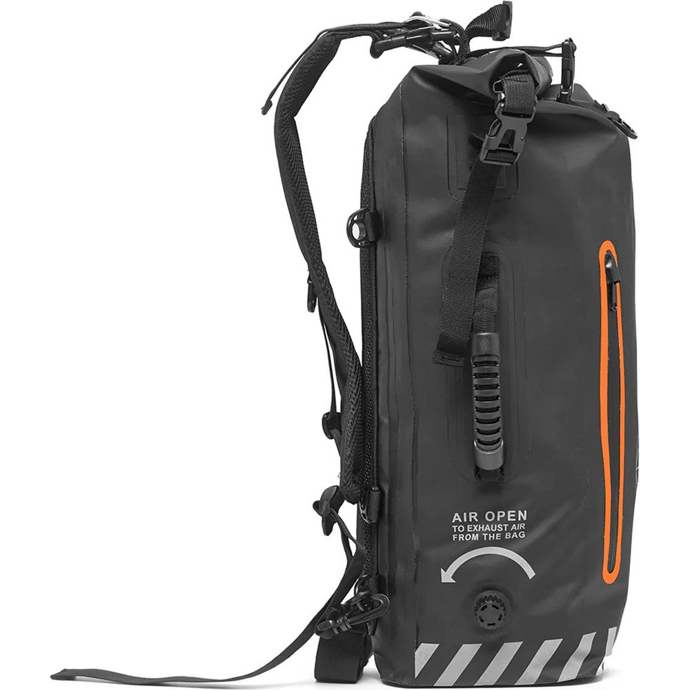 Fuel Expedition Backpack Black / Orange FREE 1 YEAR Returns, FREE UK Delivery | ThrottleChimp