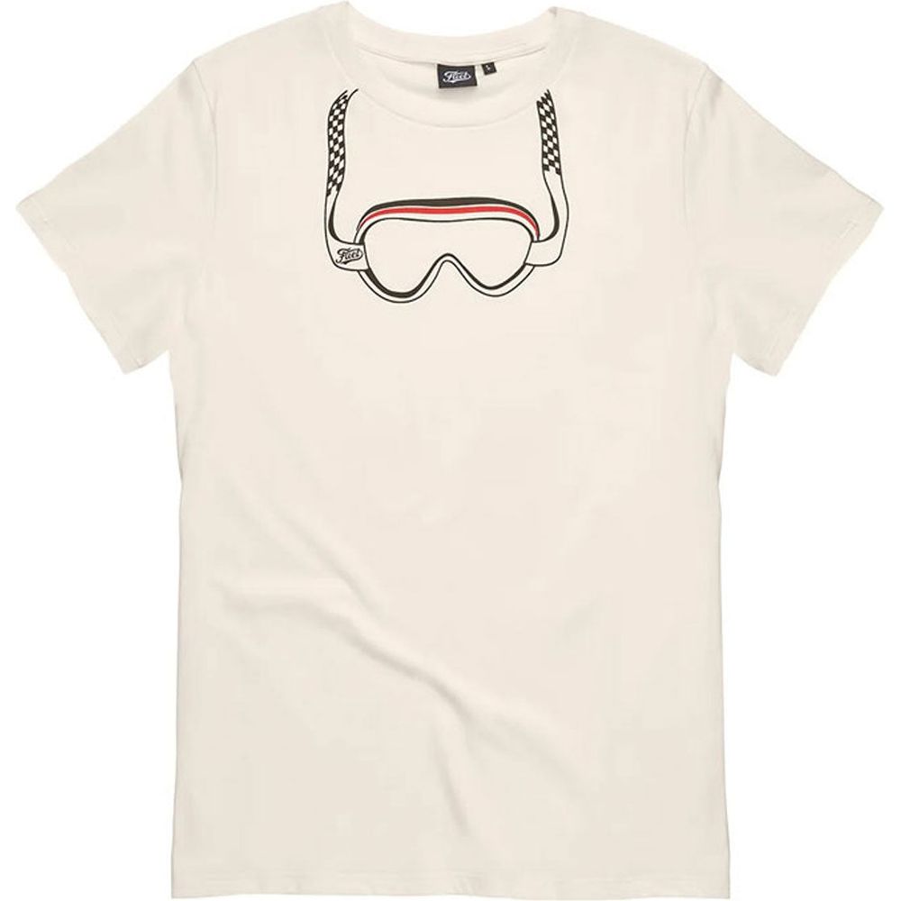 Fuel Goggles Kids T-Shirt Cream FREE 1 YEAR Returns, FREE UK Delivery | ThrottleChimp