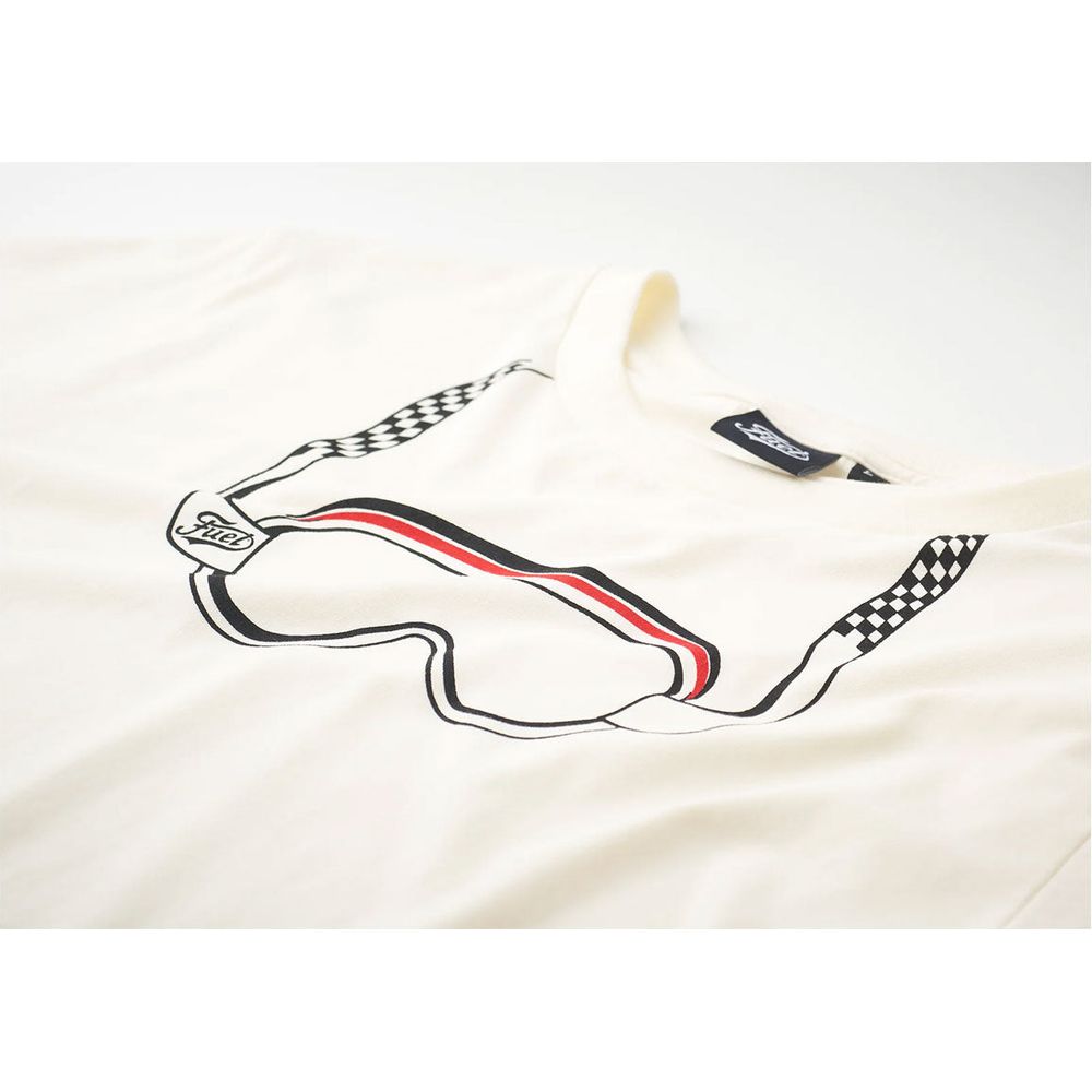 Fuel Goggles Kids T-Shirt Cream (Image 2) - ThrottleChimp