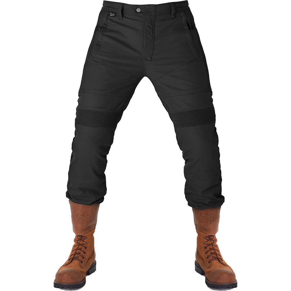 Fuel Marshal Textile Trouser Black (Image 2) - ThrottleChimp