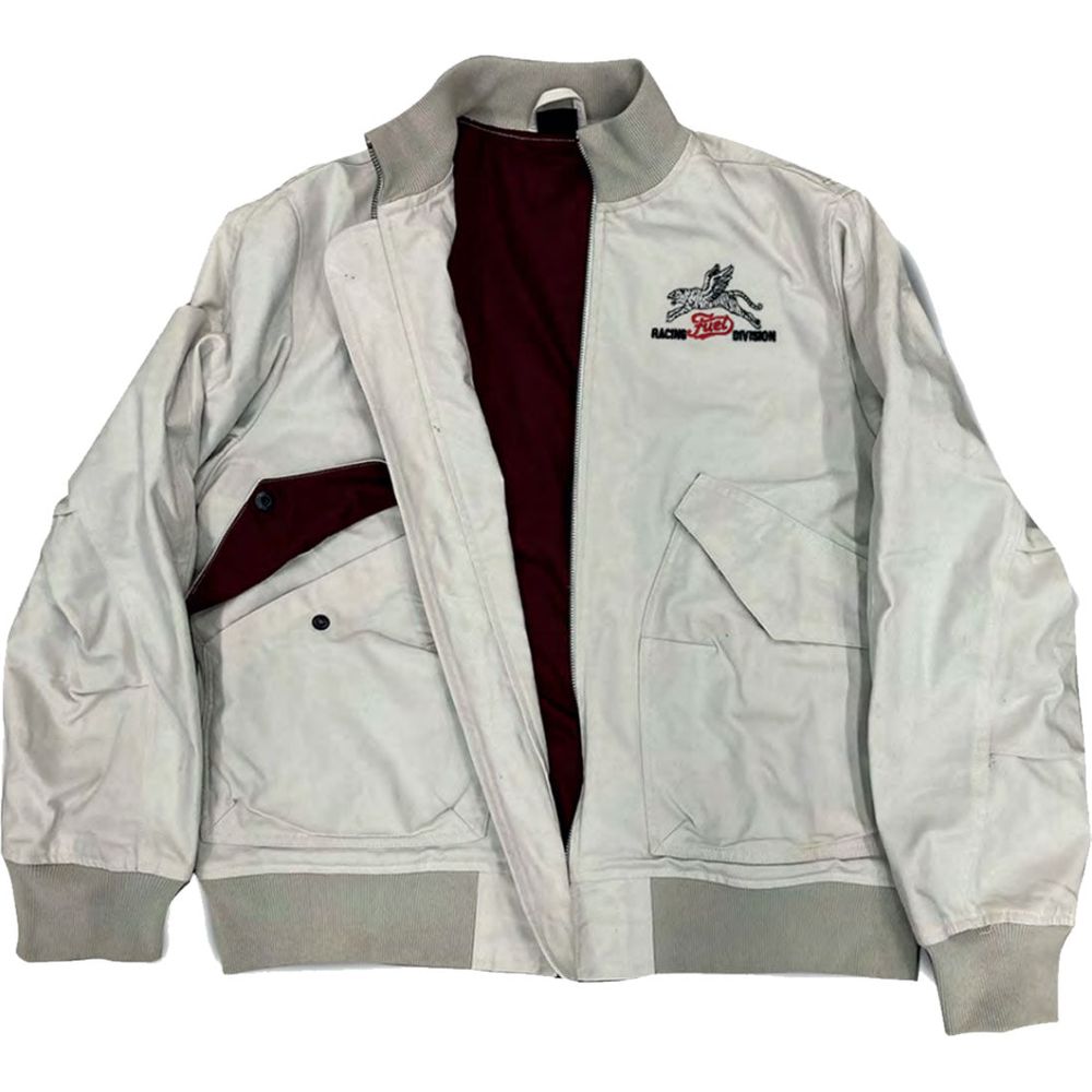 Fuel Racing Division Textile Jacket White - ThrottleChimp