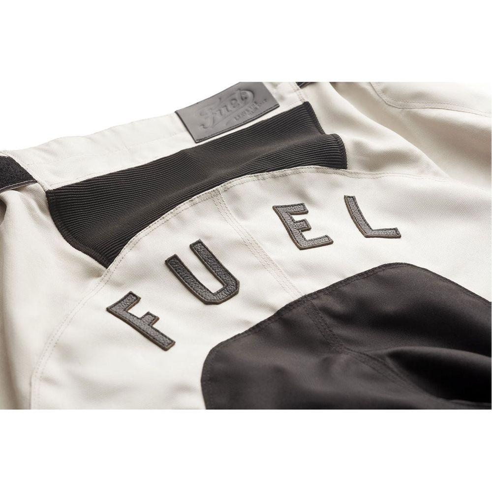 Fuel Racing Division Textile Trouser White / Black (Image 3) - ThrottleChimp