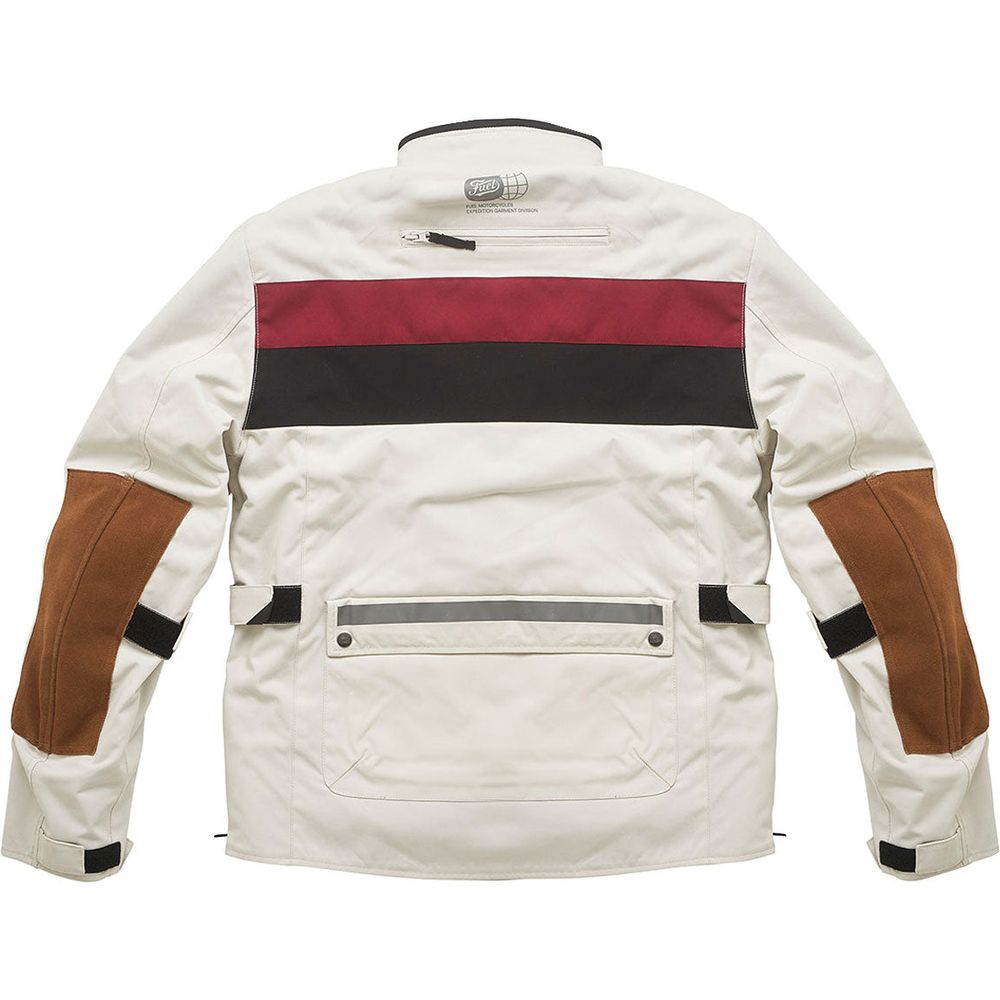 Fuel Rally 2 Textile Jacket White (Image 4) - ThrottleChimp