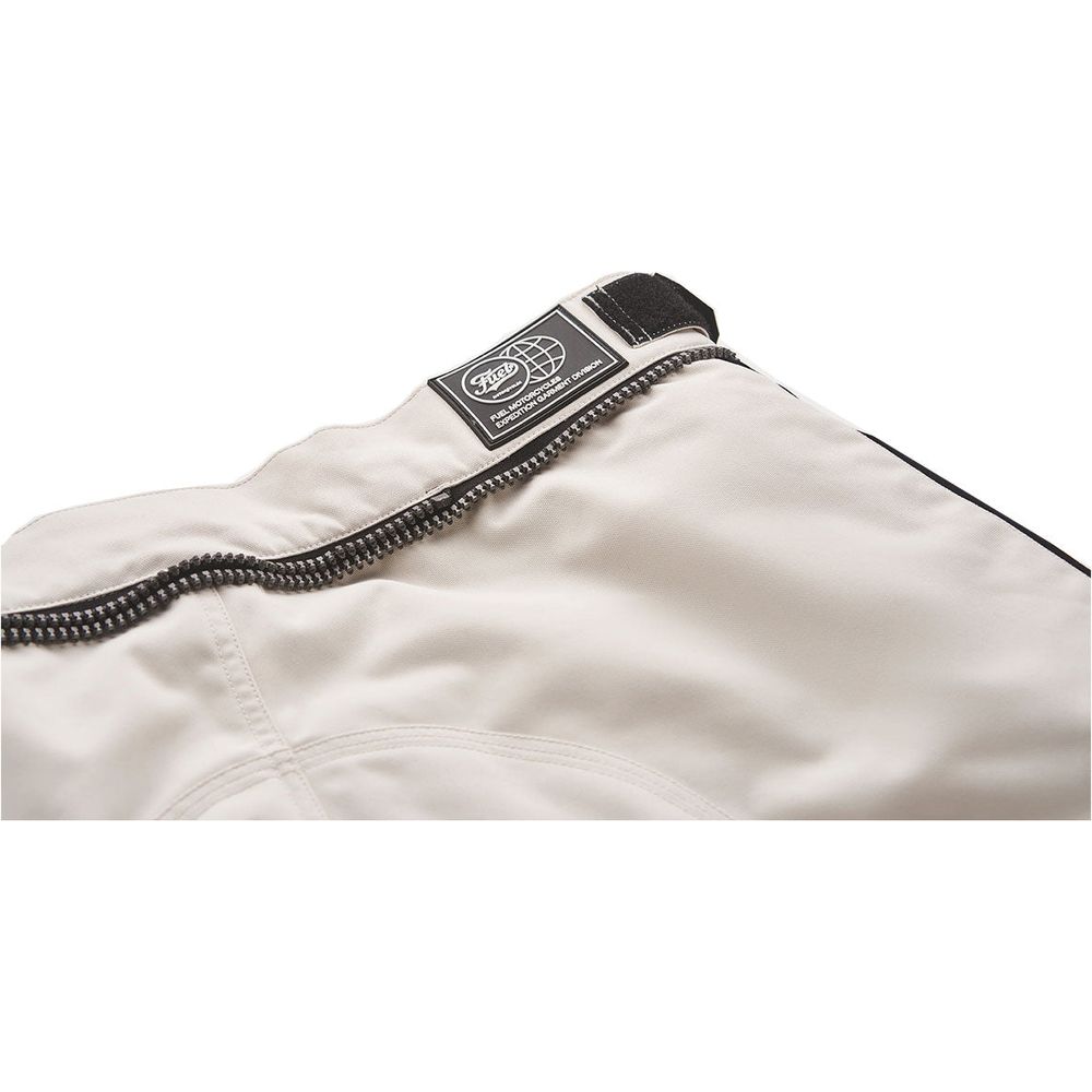 Fuel Rally 2 Textile Trouser White FREE 1 YEAR Returns, FREE UK Delivery | ThrottleChimp