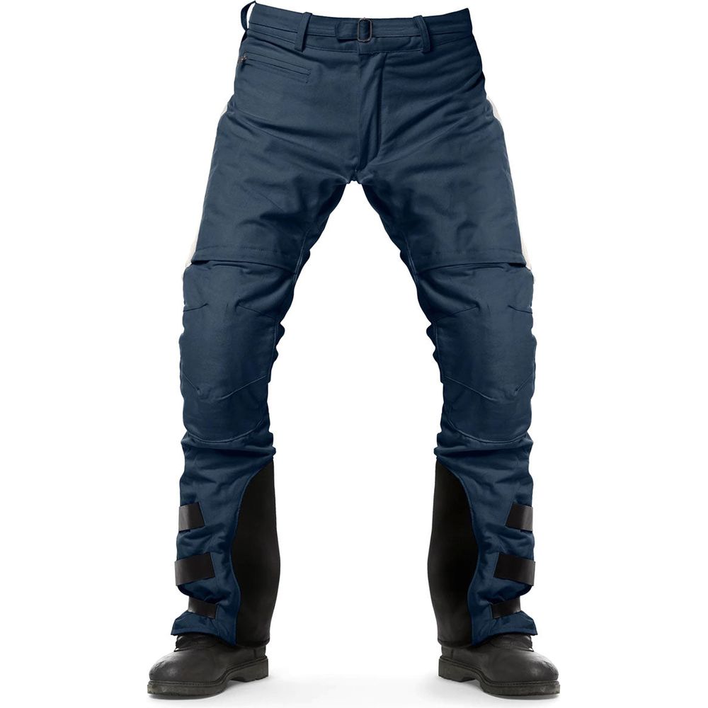 Fuel Rally Raid Textile Trouser Petrol Blue - ThrottleChimp