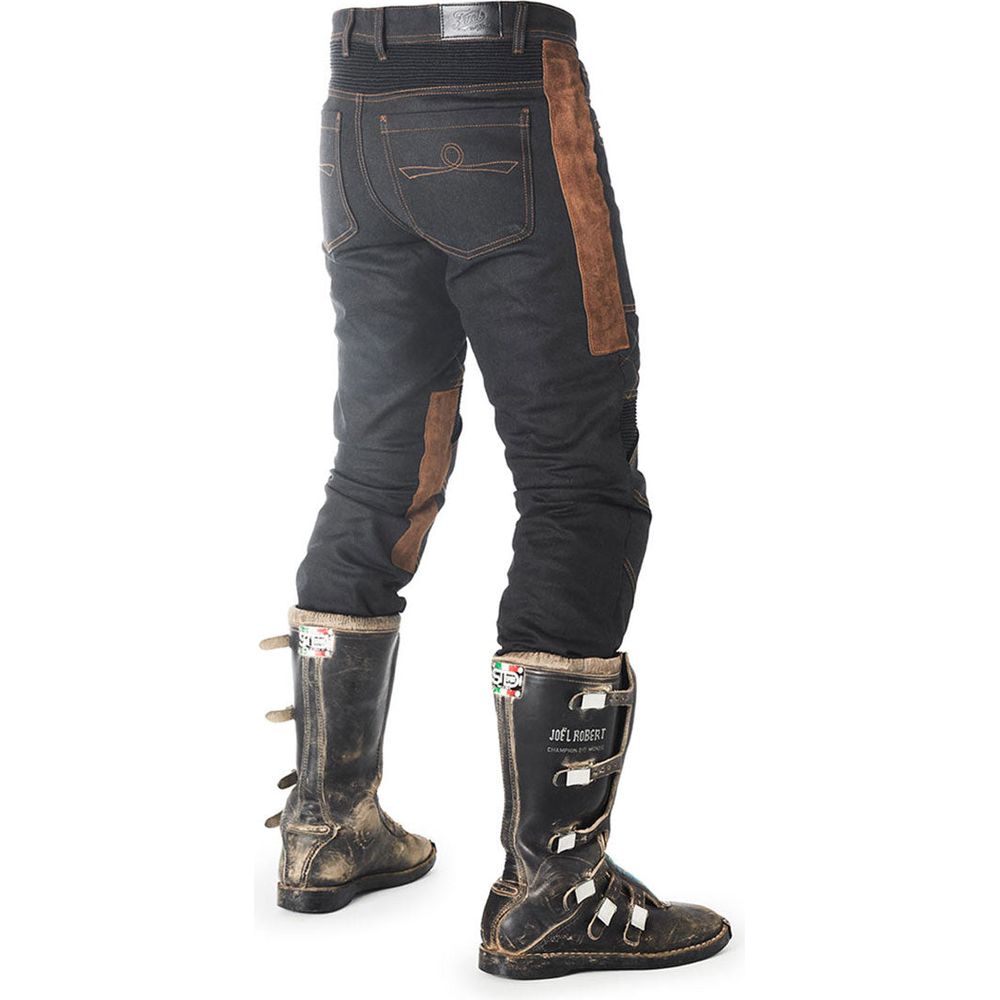 Fuel Sergeant 2 Textile Trouser Waxed (Image 2) - ThrottleChimp