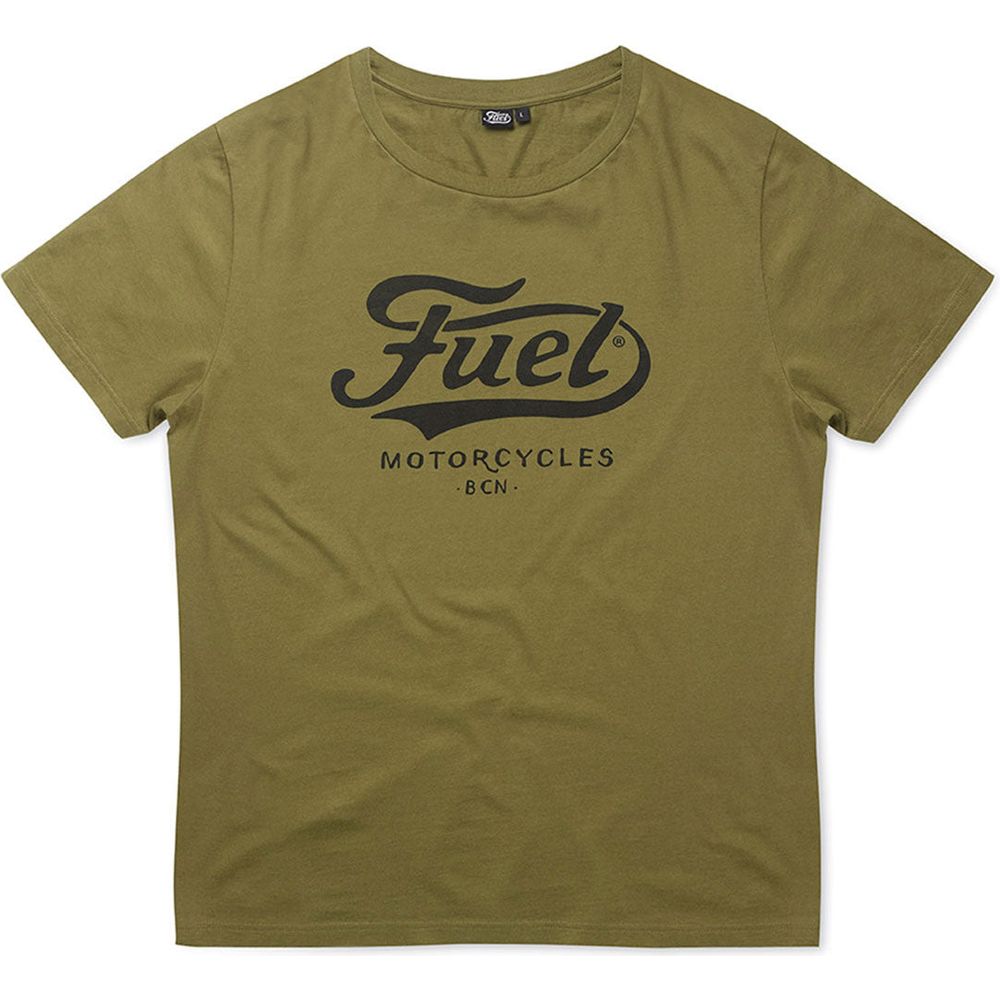 Fuel Cotton T-Shirt Army Green - ThrottleChimp