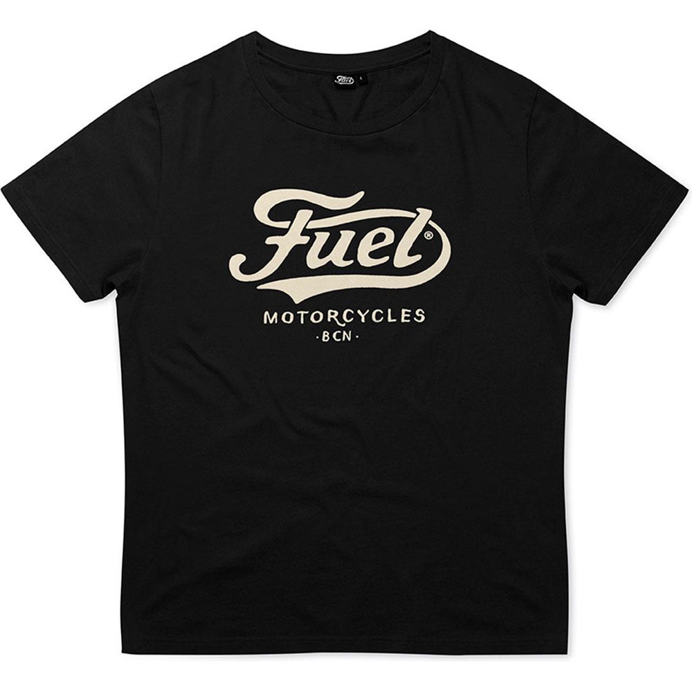 Fuel Cotton T-Shirt Black - ThrottleChimp