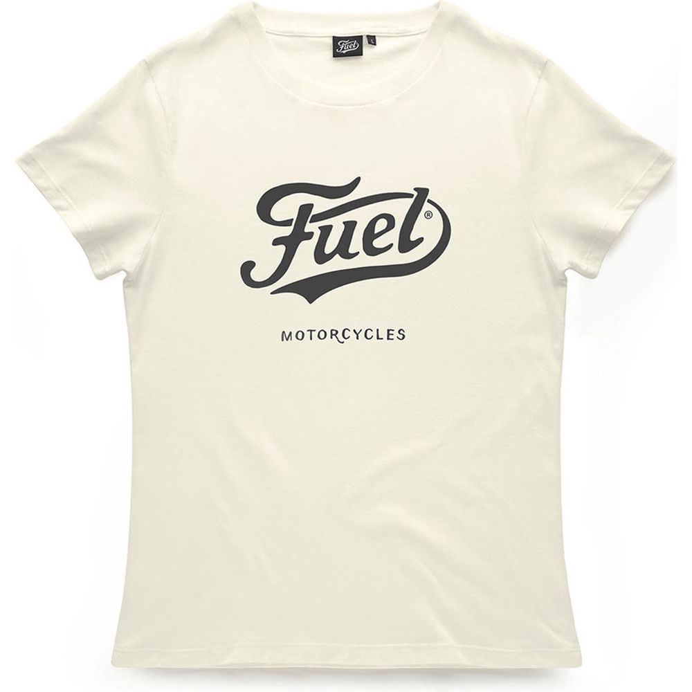 Fuel Cotton T-Shirt Cream - ThrottleChimp