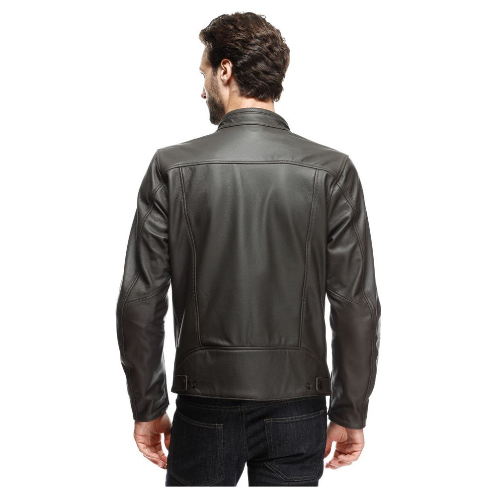 Dainese Fulcro Leather Jacket Dark Brown FREE 1 YEAR Returns, FREE UK Delivery | ThrottleChimp