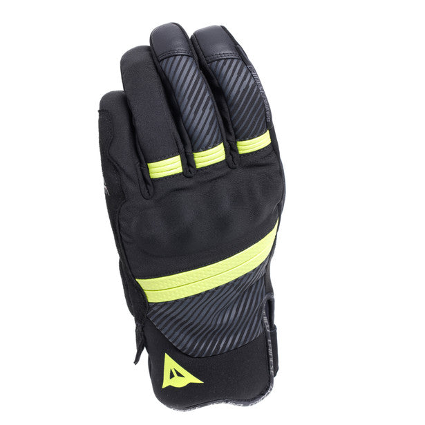 Dainese Fulmine D-Dry Gloves Black / Fluo Yellow / Dark Grey (Image 7) - ThrottleChimp