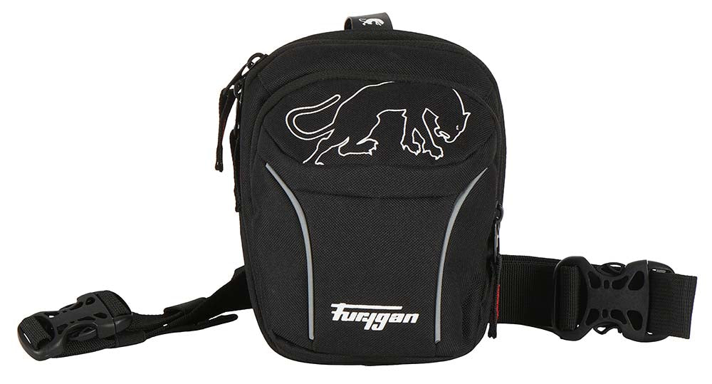 Furygan Colt Evo 2 Bag Black FREE 1 YEAR Returns, FREE UK Delivery | ThrottleChimp