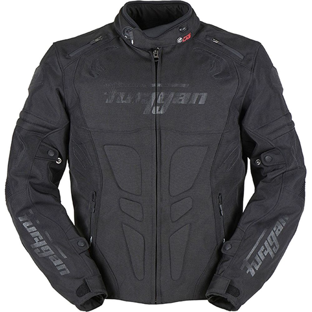 Furygan Blast Waterproof Textile Jacket Black - ThrottleChimp