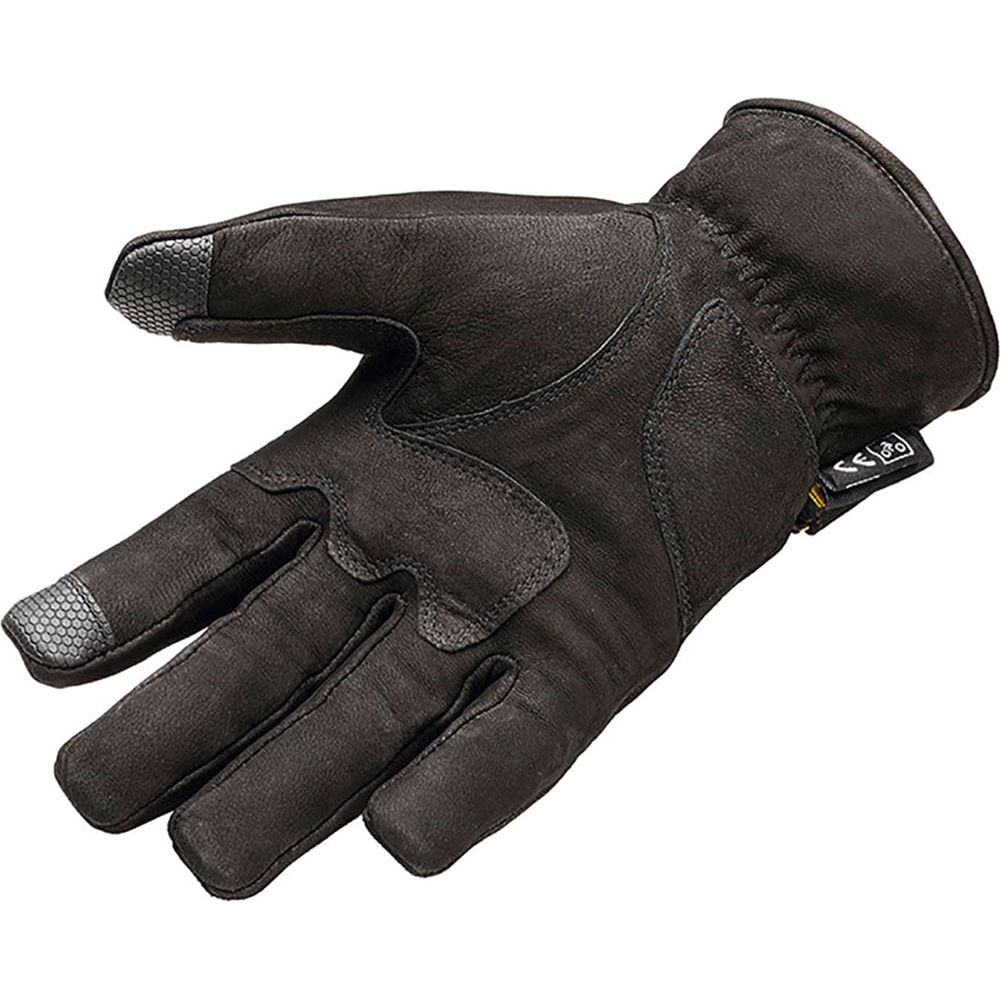 Garibaldi Urbe KP Vintage Leather Gloves Black (Image 2) - ThrottleChimp