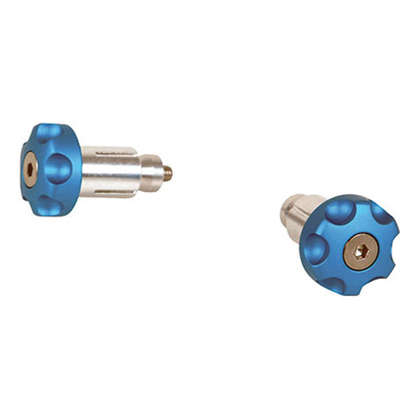 Gear Gremlin Short Bar End Blue - ThrottleChimp