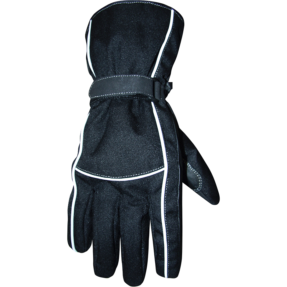 Bike It Polar Black Thermal Gloves Black - ThrottleChimp