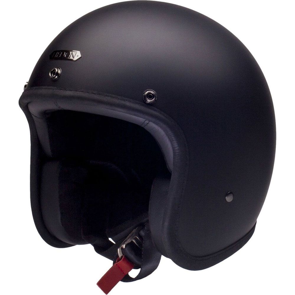 Hedon Hedonist Open Face Helmet Coal FREE 1 YEAR Returns, FREE UK Delivery | ThrottleChimp