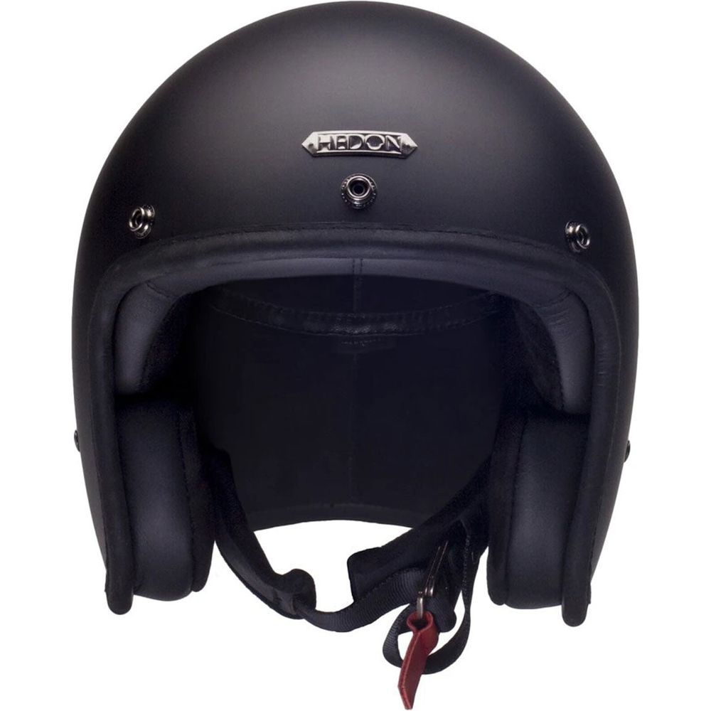 Hedon Hedonist Open Face Helmet Coal FREE 1 YEAR Returns, FREE UK Delivery | ThrottleChimp