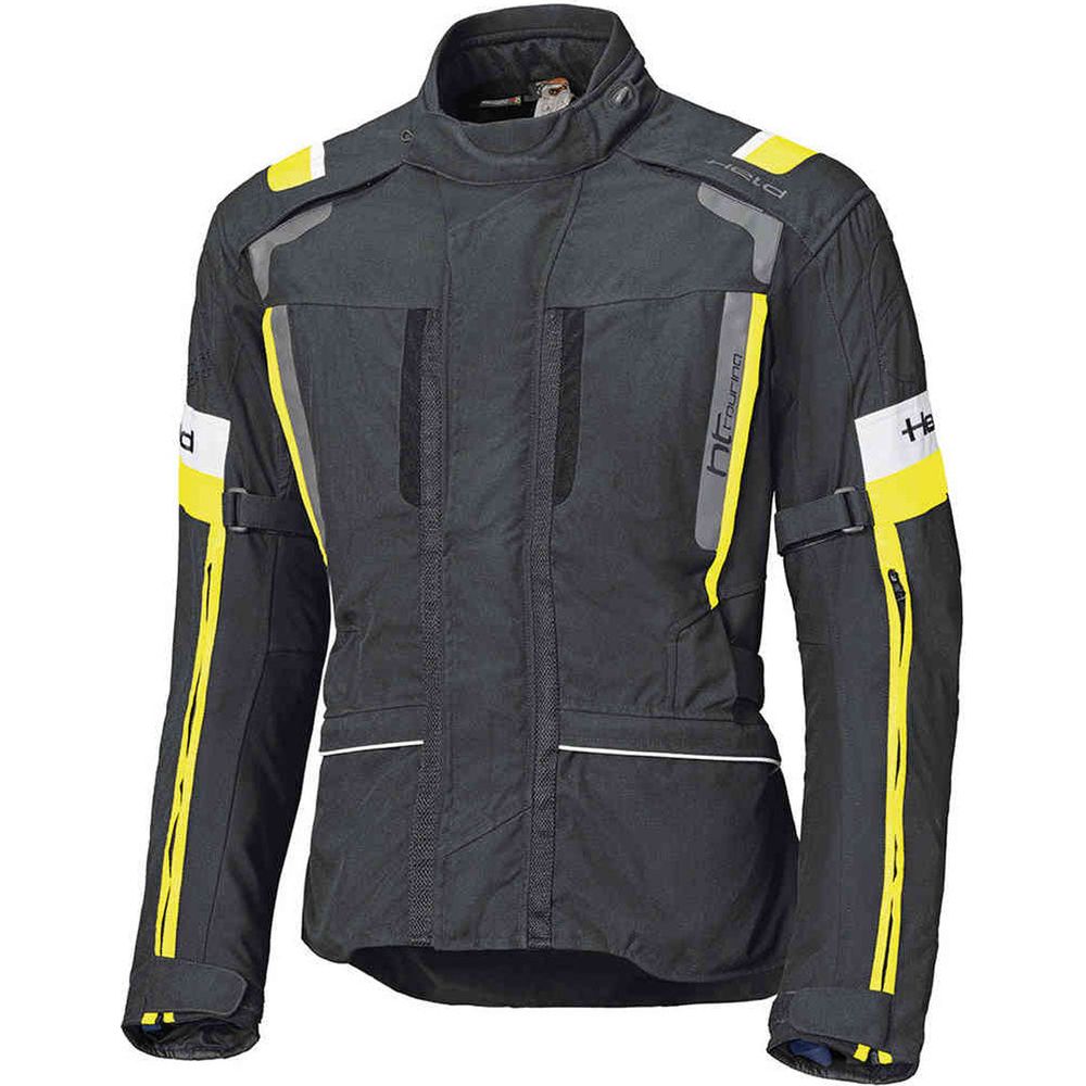 Held 4-Touring 2 Textile Jacket Black / Fluo Yellow - ThrottleChimp