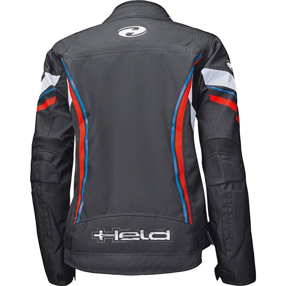 Held Baxley Top Ladies Textile Jacket Black / Red / Blue