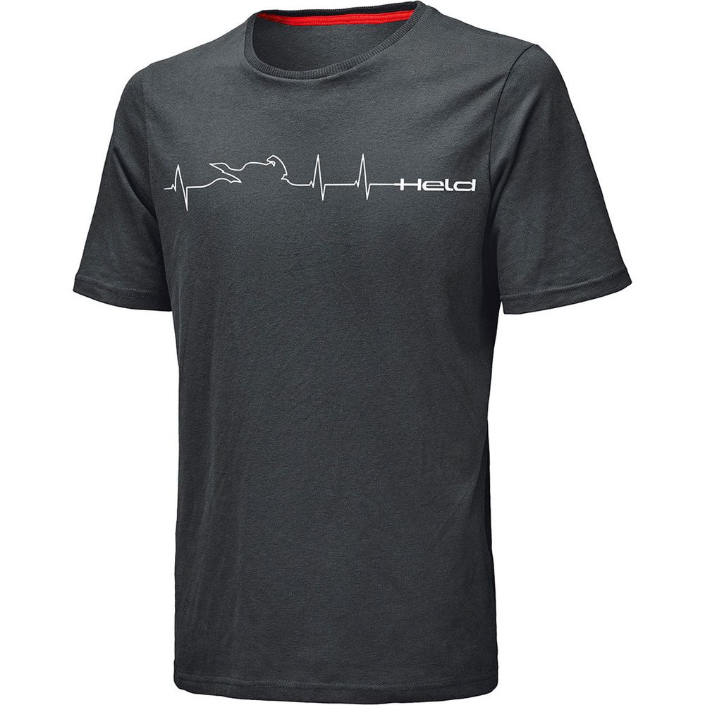 Held Be Heroic T-Shirt Design Heartbeat