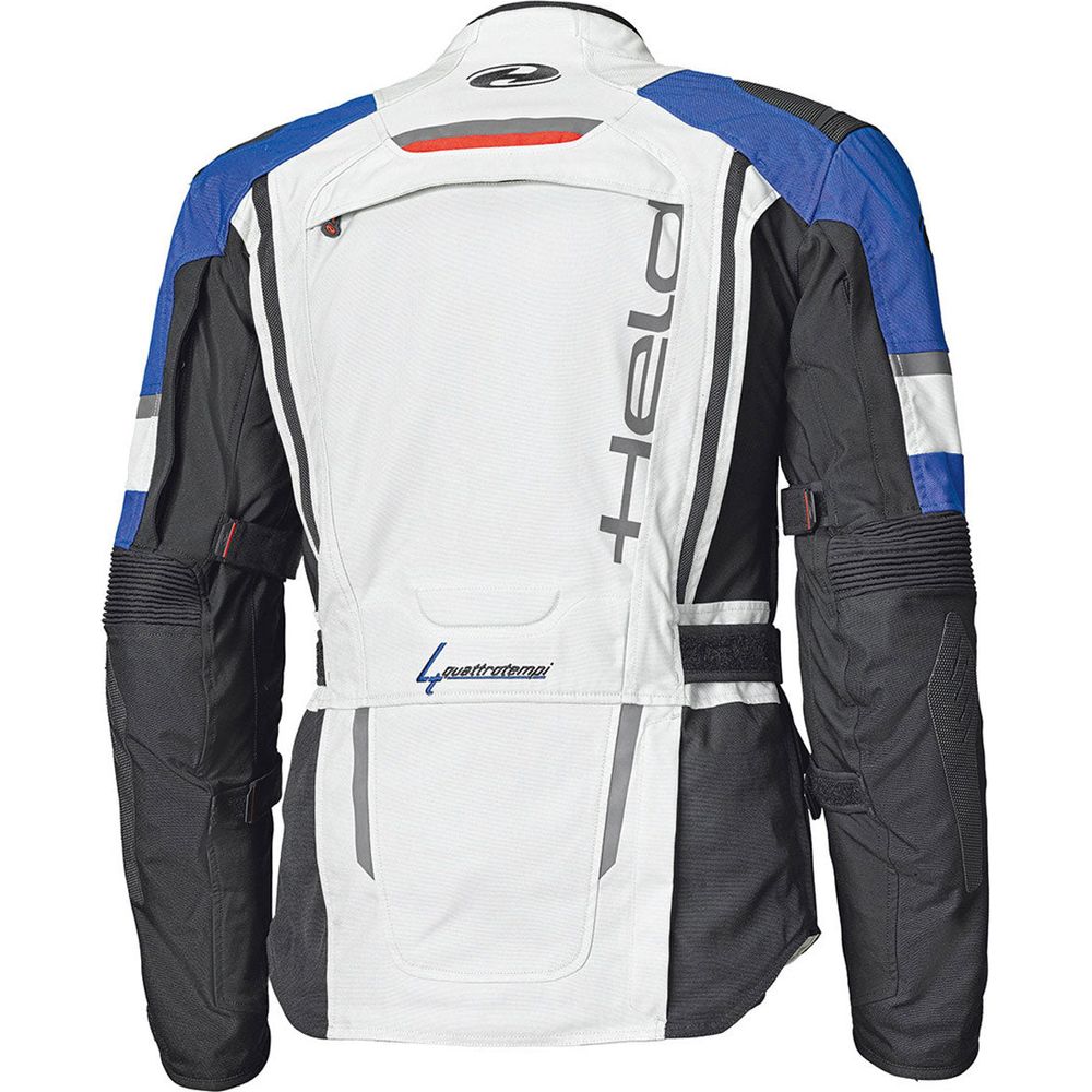 Held Carese Evo Gore-Tex Jacket Grey / Blue FREE 1 YEAR Returns, FREE UK Delivery | ThrottleChimp