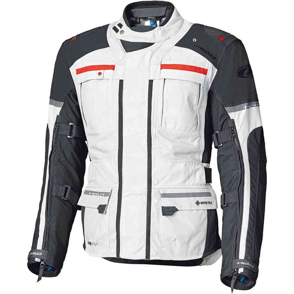 Held Carese Evo Gore-Tex Jacket Grey / Red