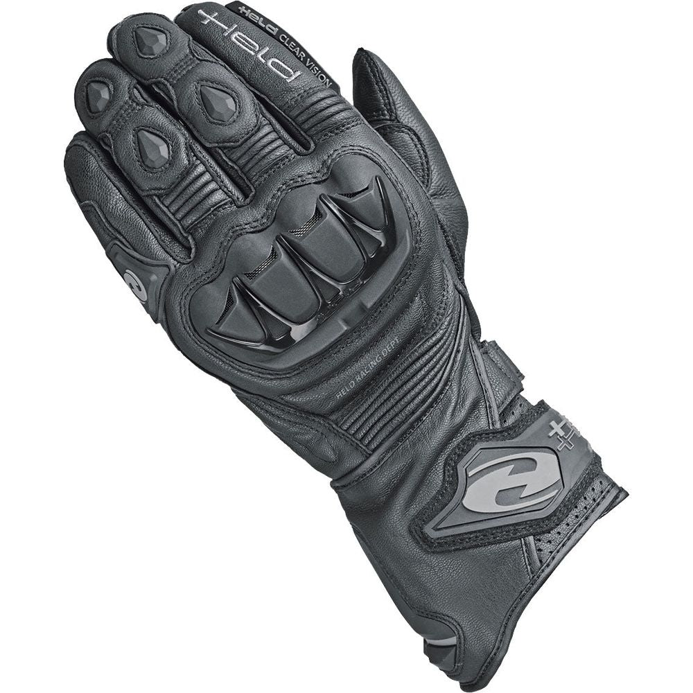 Held Evo-Thrux 2 Ladies Leather Gloves Black - ThrottleChimp