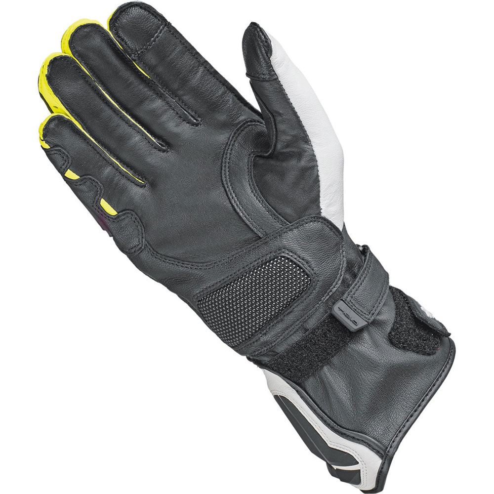 Held Evo-Thrux 2 Leather Gloves Black / Fluo Yellow