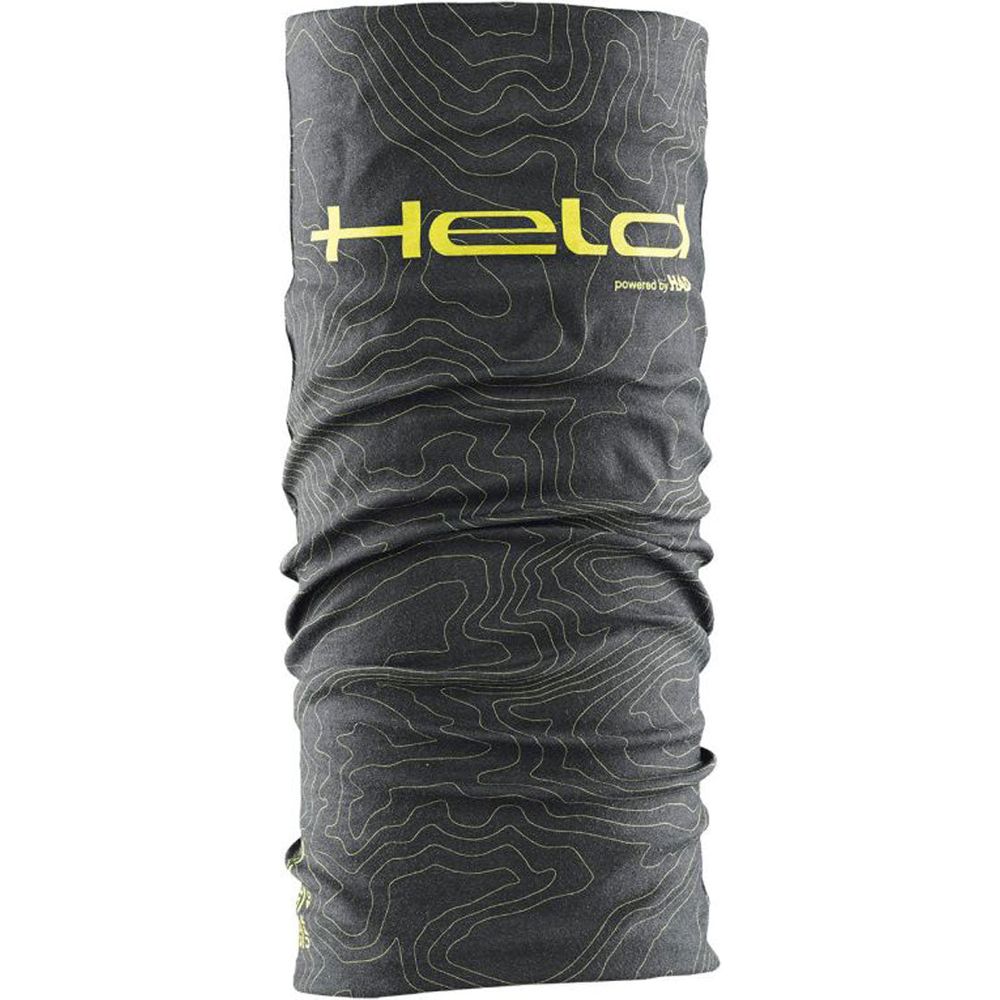 Held HAD Tube Cool Coolmax Neckwarmer Black / Neon Yellow