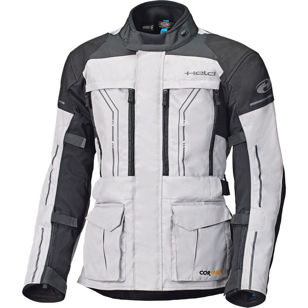 Held Pentland Top Textile Jacket Grey / Black - ThrottleChimp