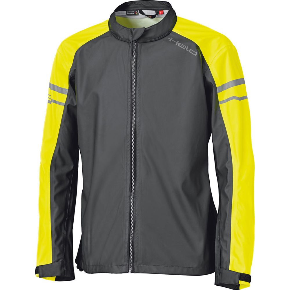 Held Rainstretch Top Over Jacket Black / Fluo Yellow