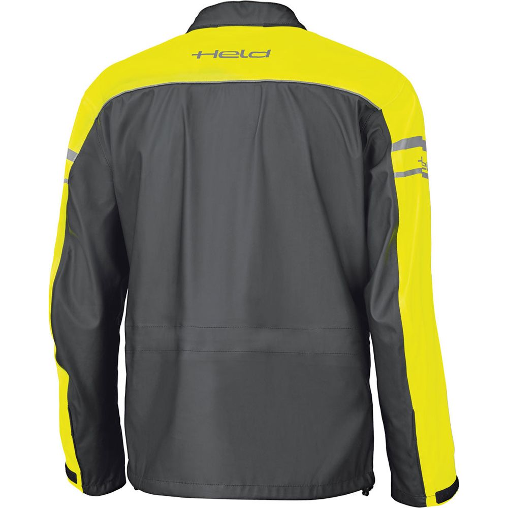 Held Rainstretch Top Over Jacket Black / Fluo Yellow