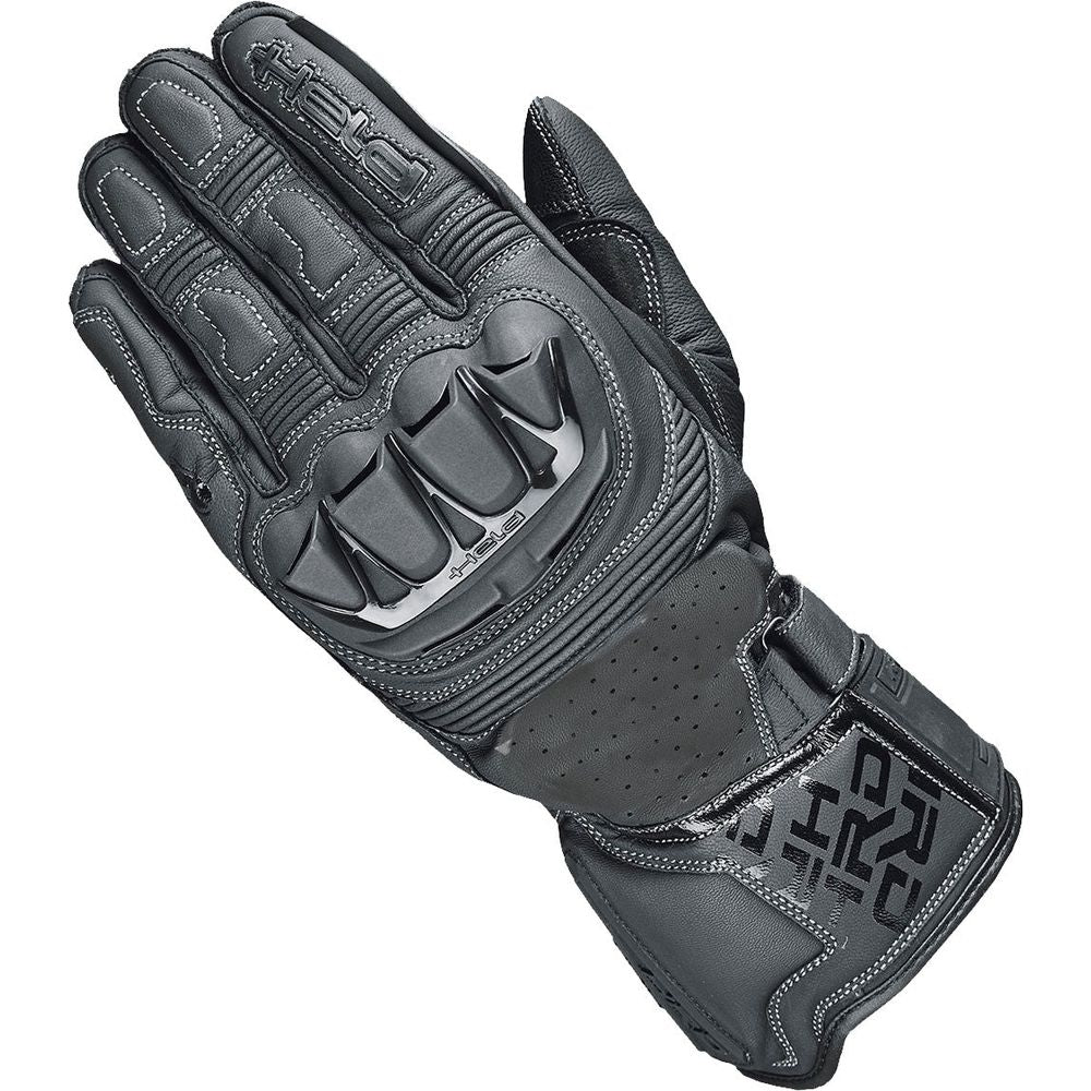 Held Revel 3.0 Leather Gloves Black - ThrottleChimp