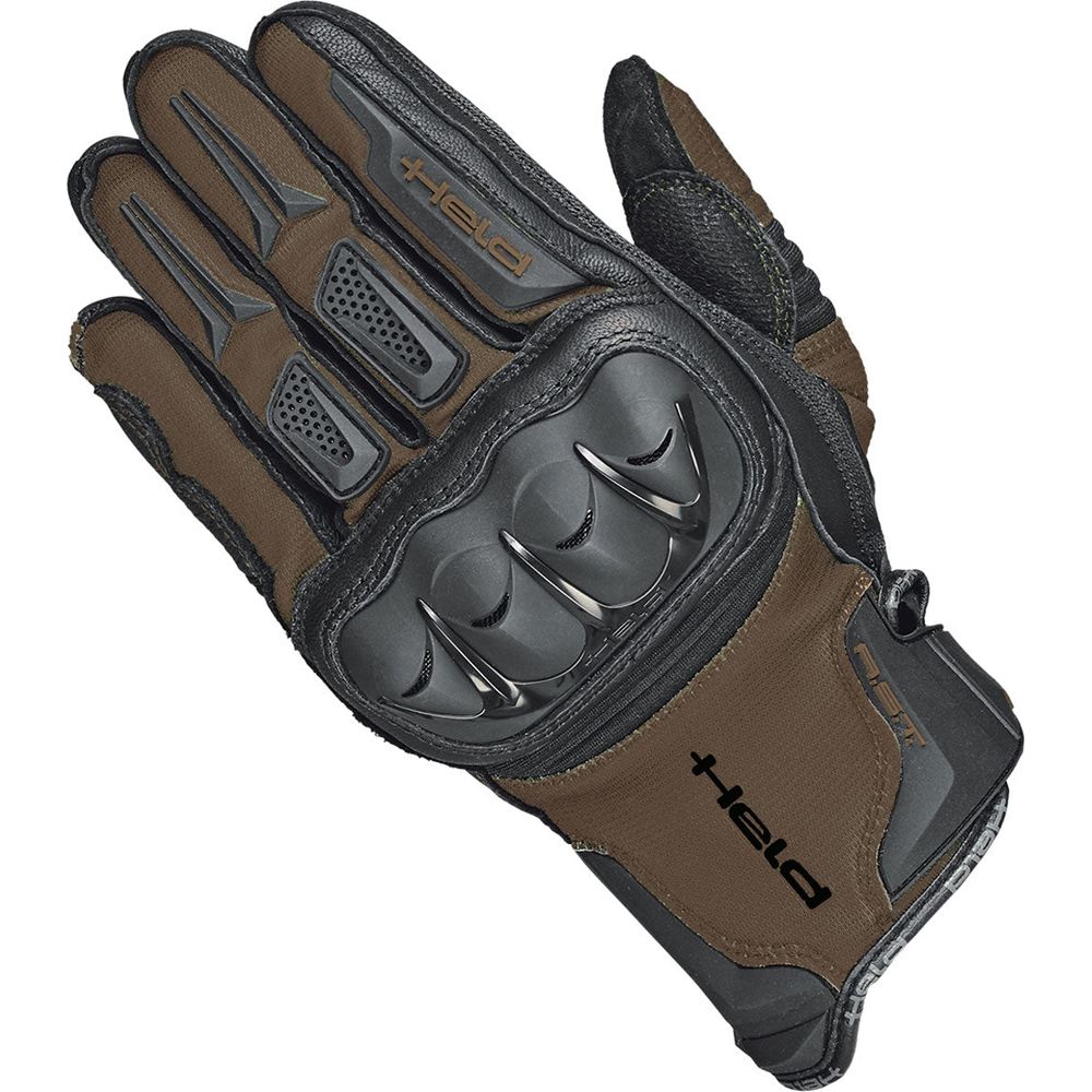 Held Sambia Textile Gloves Brown - ThrottleChimp