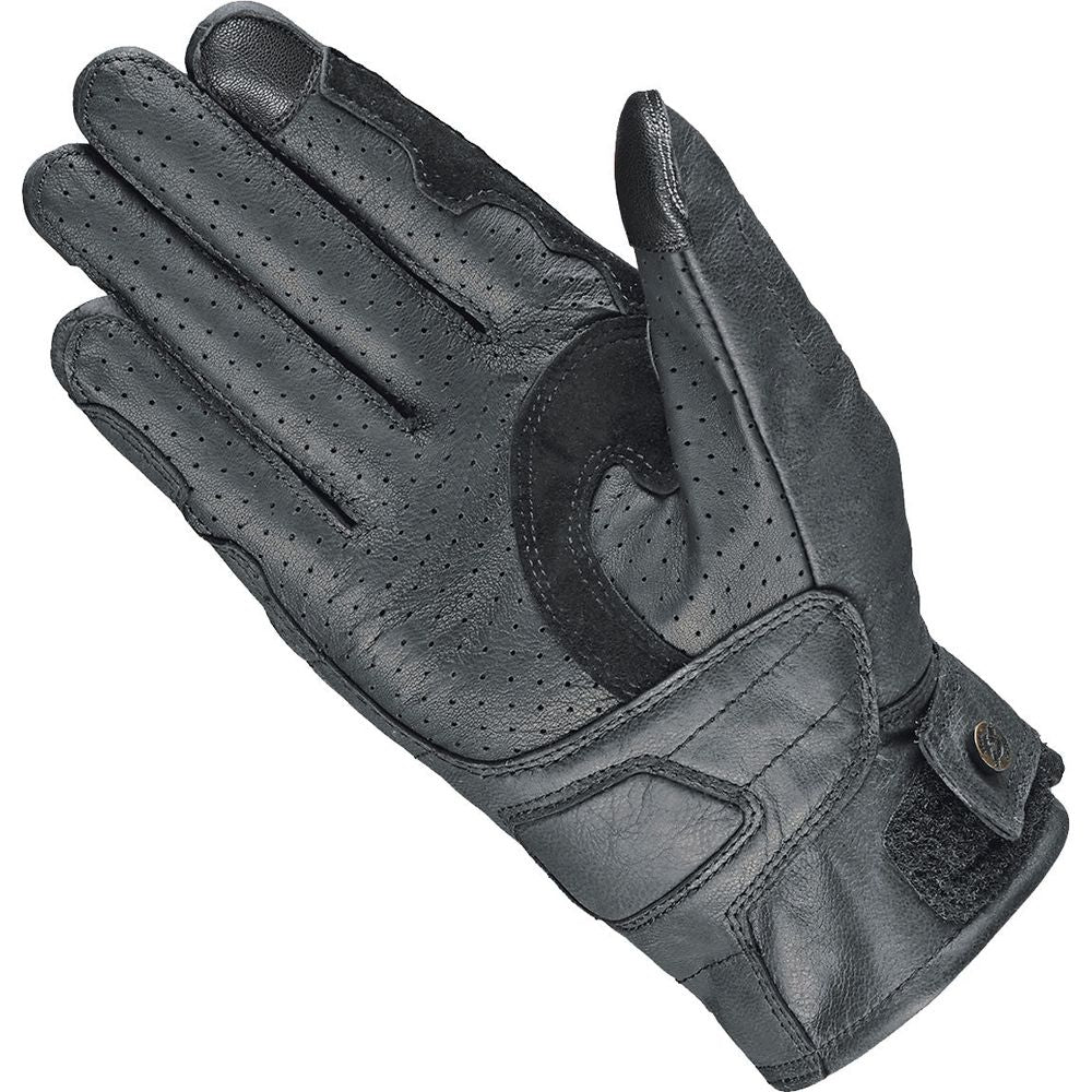 Held Sanford Ladies Leather Gloves Black (Image 2) - ThrottleChimp