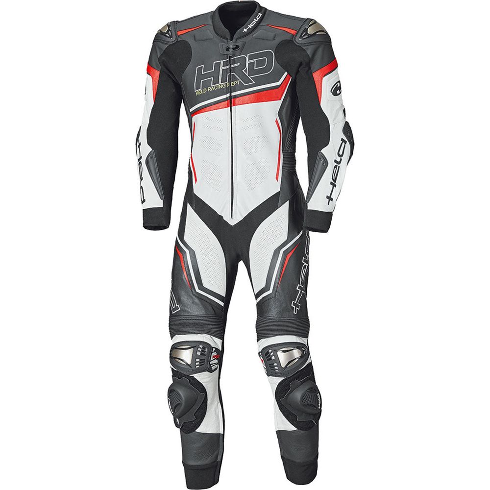 Held Slade 2 One Piece Suit Black / White / Red - ThrottleChimp