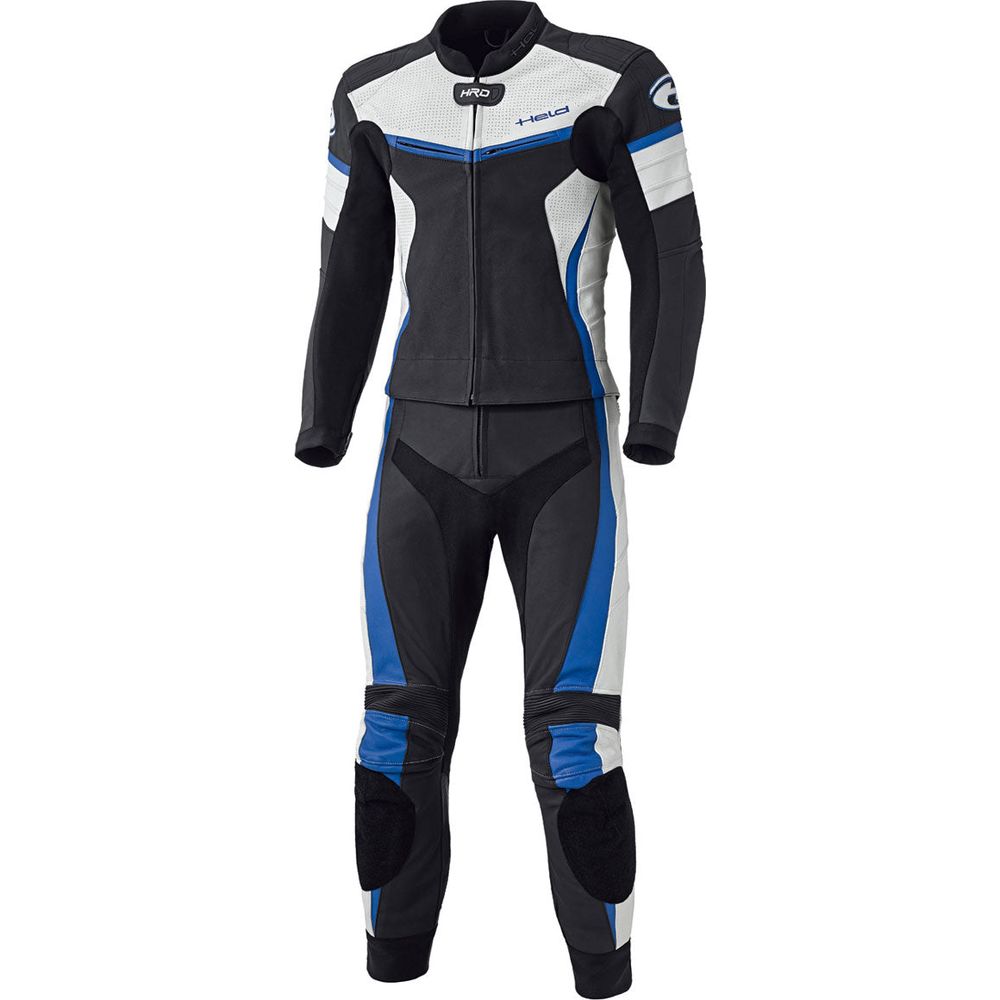 Held Spire Two Piece Suit Black / Blue FREE 1 YEAR Returns, FREE UK Delivery | ThrottleChimp