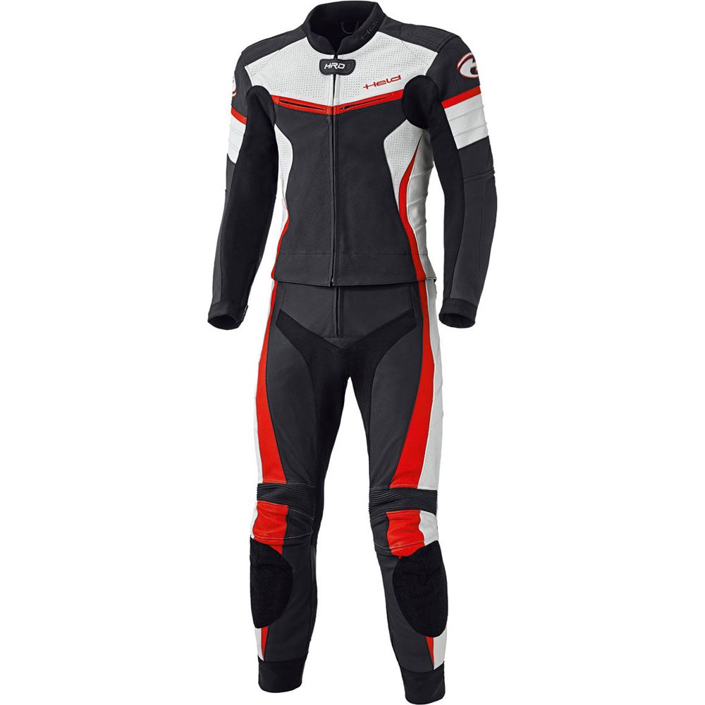 Held Spire Two Piece Suit Black / Red FREE 1 YEAR Returns, FREE UK Delivery | ThrottleChimp