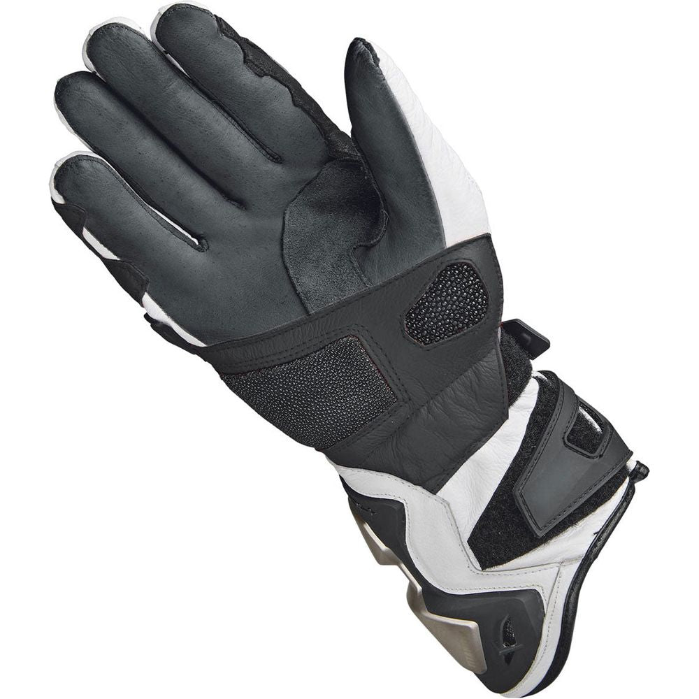 Held Titan RR Leather Gloves Black / White (Image 2) - ThrottleChimp