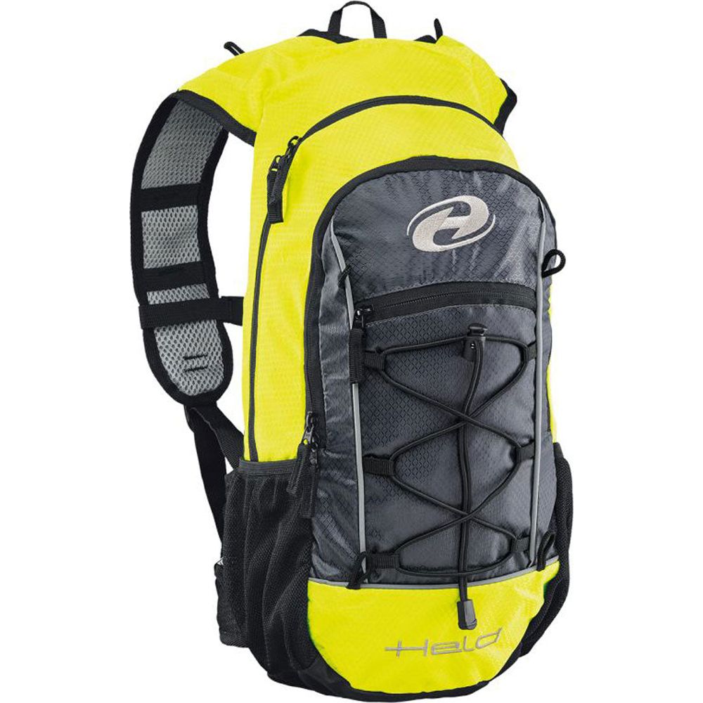 Held To-Go Backpack Black / Fluo Yellow