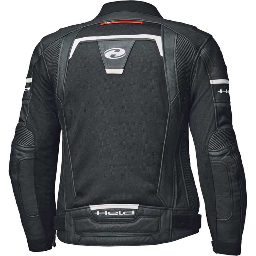 Held Torver Top Air Sports Leather Jacket Black / White