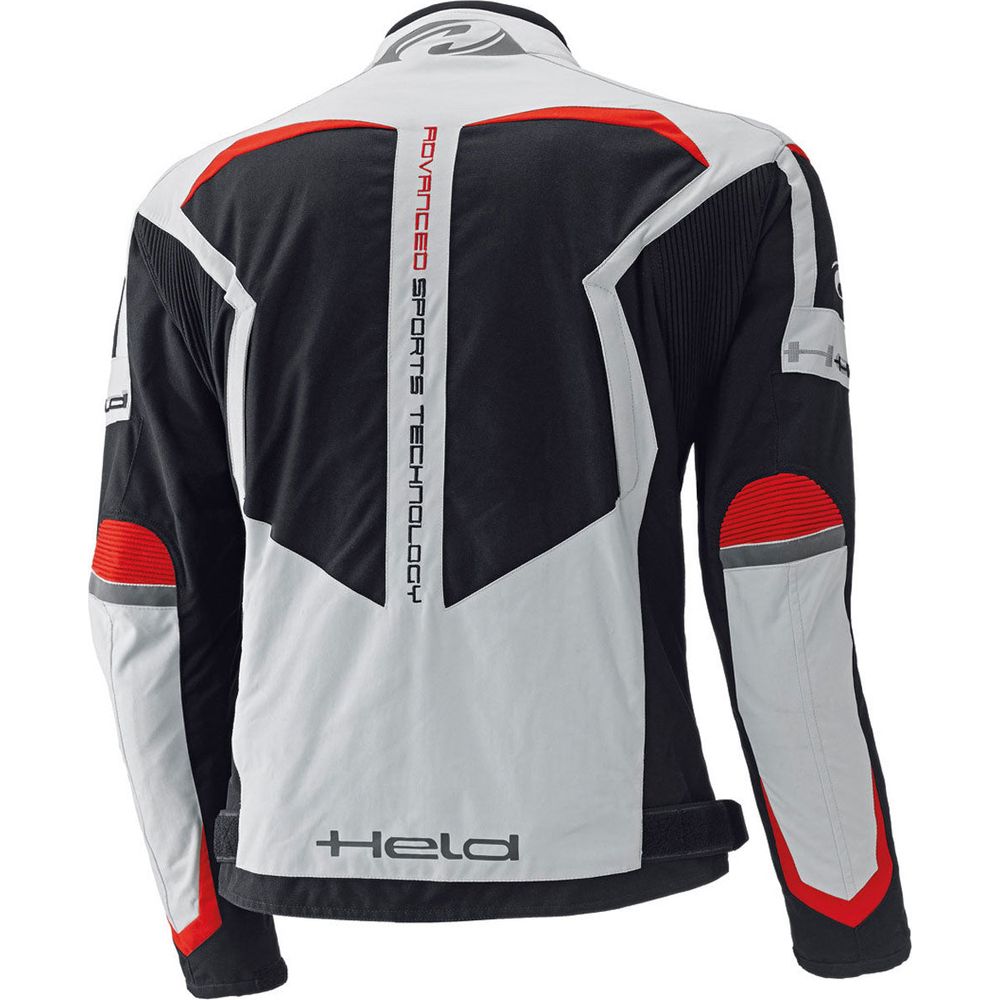 Held Zelda Ladies Textile Jacket Grey / Red